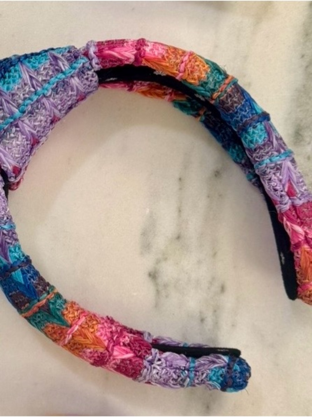 Lele Sadoughi Multicolor Headband – Statement Piece
